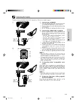 Предварительный просмотр 17 страницы Sharp XG-NV5XE Operation Manual