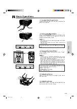 Предварительный просмотр 19 страницы Sharp XG-NV5XE Operation Manual