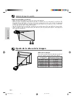 Предварительный просмотр 14 страницы Sharp XG-NV5XU (Spanish) Manual De Usuario