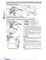 Preview for 14 page of Sharp XG-NV6XE Operation Manual