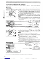 Preview for 16 page of Sharp XG-NV6XE Operation Manual