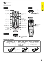 Предварительный просмотр 9 страницы Sharp XG-NV6XM Operation Manual