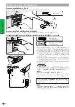 Предварительный просмотр 12 страницы Sharp XG-NV6XM Operation Manual