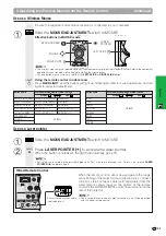 Предварительный просмотр 23 страницы Sharp XG-NV6XM Operation Manual