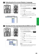 Предварительный просмотр 27 страницы Sharp XG-NV6XM Operation Manual