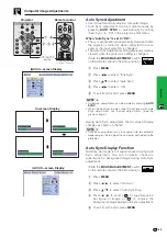 Предварительный просмотр 31 страницы Sharp XG-NV6XM Operation Manual