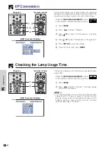 Предварительный просмотр 40 страницы Sharp XG-NV6XM Operation Manual