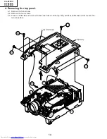 Предварительный просмотр 14 страницы Sharp XG-P20XD Service Manual