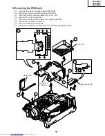 Предварительный просмотр 15 страницы Sharp XG-P20XD Service Manual