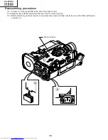 Предварительный просмотр 16 страницы Sharp XG-P20XD Service Manual