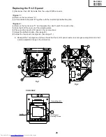 Предварительный просмотр 25 страницы Sharp XG-P20XD Service Manual