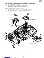 Предварительный просмотр 51 страницы Sharp XG-P20XD Service Manual