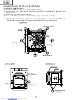 Предварительный просмотр 62 страницы Sharp XG-P20XD Service Manual