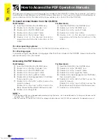 Предварительный просмотр 12 страницы Sharp XG-P20XE Operation Manual