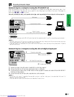 Предварительный просмотр 19 страницы Sharp XG-P20XE Operation Manual