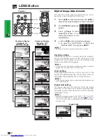 Предварительный просмотр 24 страницы Sharp XG-P20XE Operation Manual