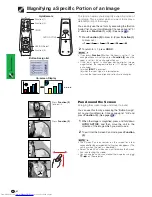 Предварительный просмотр 44 страницы Sharp XG-P20XE Operation Manual