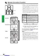 Предварительный просмотр 46 страницы Sharp XG-P20XE Operation Manual