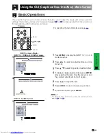 Предварительный просмотр 47 страницы Sharp XG-P20XE Operation Manual