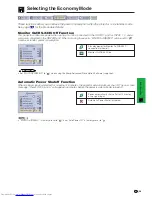 Предварительный просмотр 59 страницы Sharp XG-P20XE Operation Manual