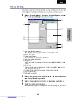 Предварительный просмотр 35 страницы Sharp XG-P25X - Conference Series XGA LCD Projector Operation Manual