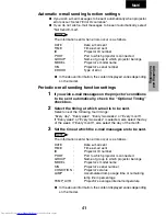 Предварительный просмотр 51 страницы Sharp XG-P25X - Conference Series XGA LCD Projector Operation Manual