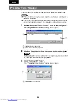 Предварительный просмотр 54 страницы Sharp XG-P25X - Conference Series XGA LCD Projector Operation Manual