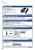 Предварительный просмотр 22 страницы Sharp XG-P560W - WXGA DLP Projector Operation Manual