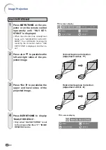 Предварительный просмотр 36 страницы Sharp XG-P560W - WXGA DLP Projector Operation Manual