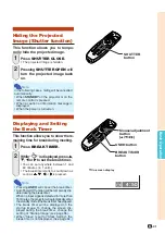 Предварительный просмотр 43 страницы Sharp XG-P560W - WXGA DLP Projector Operation Manual