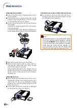 Предварительный просмотр 68 страницы Sharp XG-P560W - WXGA DLP Projector Operation Manual