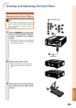 Предварительный просмотр 69 страницы Sharp XG-P560W - WXGA DLP Projector Operation Manual