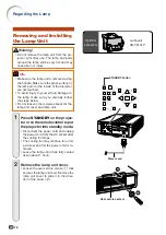 Предварительный просмотр 74 страницы Sharp XG-P560W - WXGA DLP Projector Operation Manual