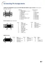 Предварительный просмотр 11 страницы Sharp XG-P610X - XGA DLP Projector Setup Manual