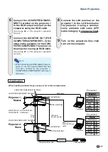 Предварительный просмотр 43 страницы Sharp XG-P610X - XGA DLP Projector Setup Manual