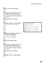 Предварительный просмотр 51 страницы Sharp XG-P610X - XGA DLP Projector Setup Manual