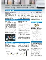 Preview for 2 page of Sharp XG-PH50X - XGA DLP Projector Brochure & Specs