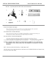 Предварительный просмотр 3 страницы Sharp XG-PH50X - XGA DLP Projector Installation Instructions Manual