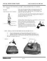 Предварительный просмотр 6 страницы Sharp XG-PH50X - XGA DLP Projector Installation Instructions Manual