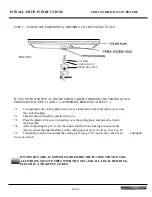 Предварительный просмотр 7 страницы Sharp XG-PH50X - XGA DLP Projector Installation Instructions Manual