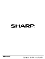 Предварительный просмотр 12 страницы Sharp XG-PH50X - XGA DLP Projector Installation Instructions Manual