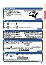 Предварительный просмотр 23 страницы Sharp XG-PH70X - XGA DLP Projector Operation Manual