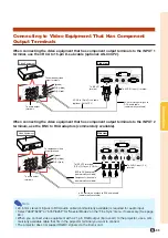 Предварительный просмотр 35 страницы Sharp XG-PH70X - XGA DLP Projector Operation Manual