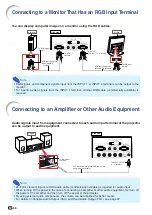 Предварительный просмотр 38 страницы Sharp XG-PH70X - XGA DLP Projector Operation Manual