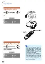 Предварительный просмотр 42 страницы Sharp XG-PH70X - XGA DLP Projector Operation Manual