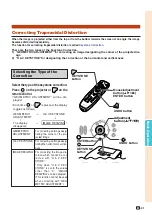 Предварительный просмотр 43 страницы Sharp XG-PH70X - XGA DLP Projector Operation Manual