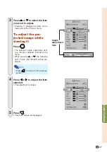 Предварительный просмотр 59 страницы Sharp XG-PH70X - XGA DLP Projector Operation Manual