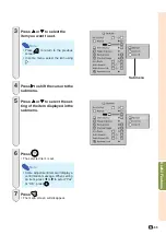 Предварительный просмотр 61 страницы Sharp XG-PH70X - XGA DLP Projector Operation Manual
