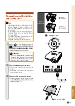 Предварительный просмотр 99 страницы Sharp XG-PH70X - XGA DLP Projector Operation Manual