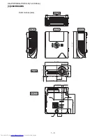 Предварительный просмотр 16 страницы Sharp XG-PH70X - XGA DLP Projector Service Manual